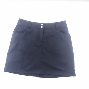 Slazenger Size 12 Womens Black Skirt Golf Tennis